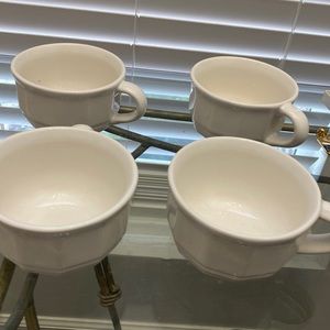 Vintage Pfaltzgraff Heritage White cups